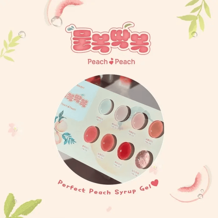 MAYO Mulbok-Takbok Peach syrup gel Collection