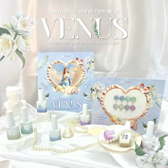MAYO Venus Cat Eye gel - MM05 White shell