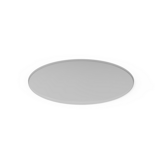 Measurement Rotary Stage Glass Plate ( Dia. 117.5mm), SKU MS24501211-0001, three quarter front view