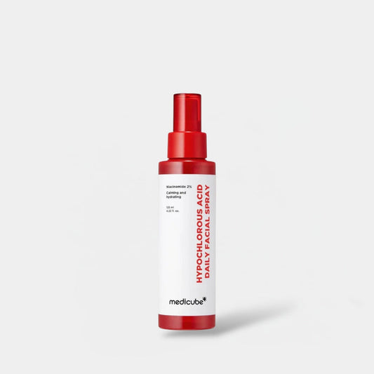 Medicube Hypochlorous Acid Daily Facial Spray 125ml بخاخ الوجه اليومي بحمض الهيبوكلوروس من ميديكوب - Princess Cosmetics Qatar