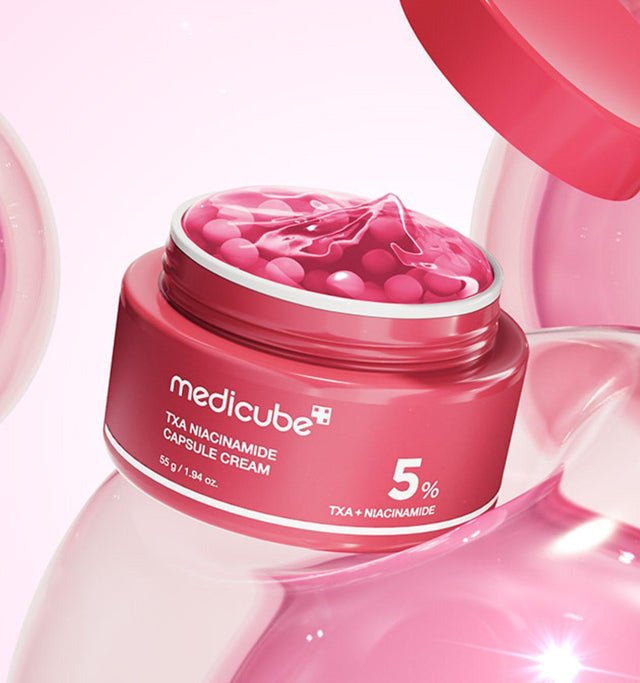 Medicube TXA Niacinamide Capsule Cream 55g كريم كبسولة نياسيناميد من ميديكيوب TXA - Princess Cosmetics Qatar