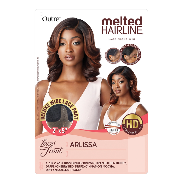 Melted-Hairline Lace Front Wig - Arlissa