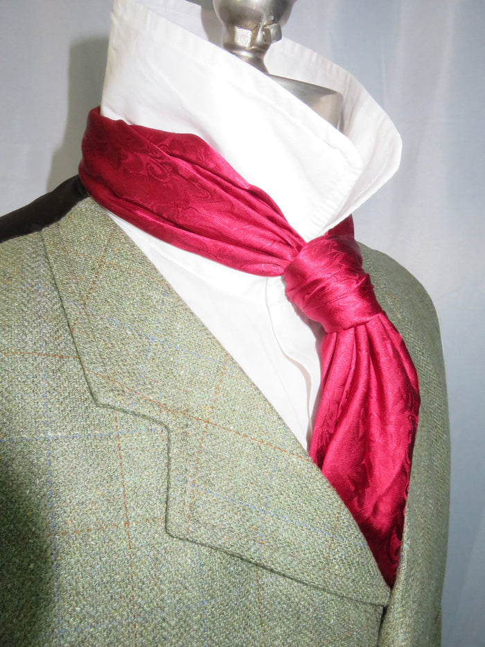 Men's Notch Vest - Seafoam Green with Blue and Copper Windowpane f113