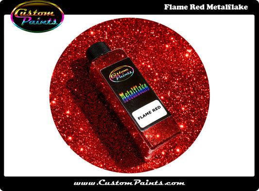 Metal Flake - Flame Red