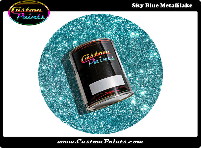 Metal Flake - Sky Blue