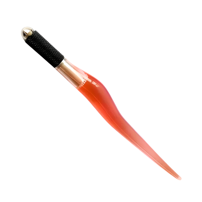 Microblading Handle - Clear Peach