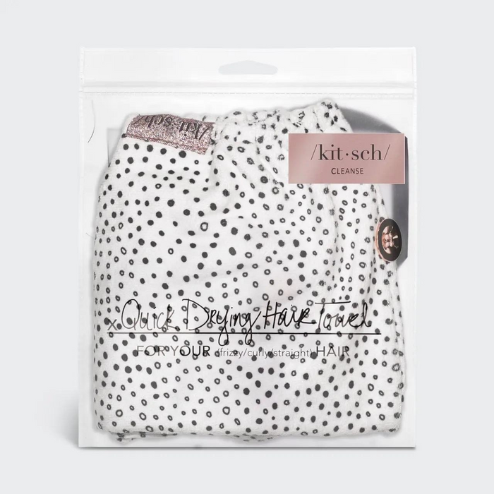 Microfiber Hair Towel - Micro Dot