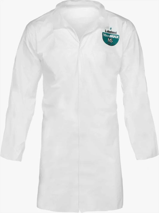 Closeup of lakeland white micromax top.