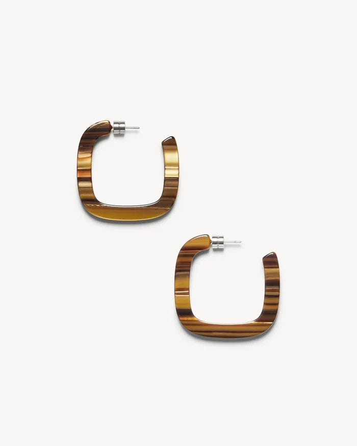 Midi Square Hoops