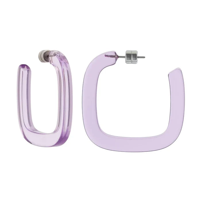 Midi Square Hoops
