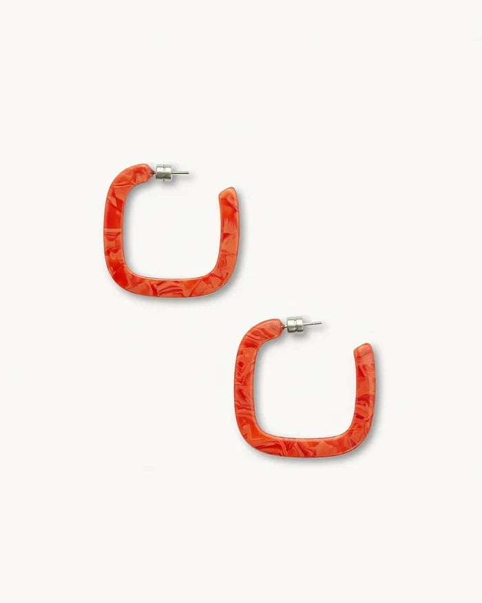 Midi Square Hoops