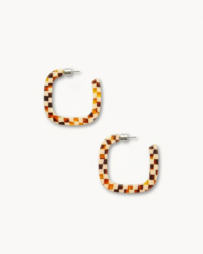 Midi Square Hoops