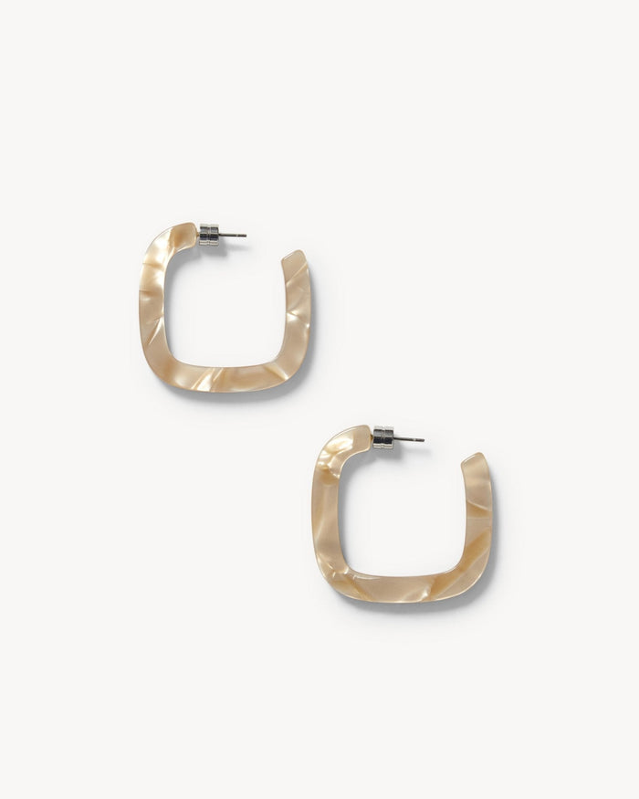 Midi Square Hoops