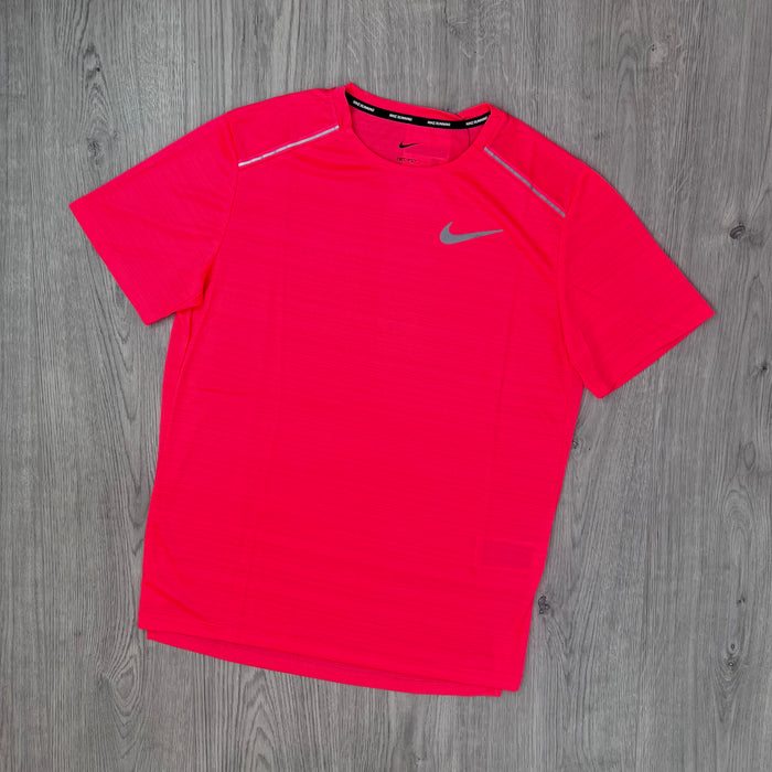 Nike 'Miler' T-Shirt - Crimson