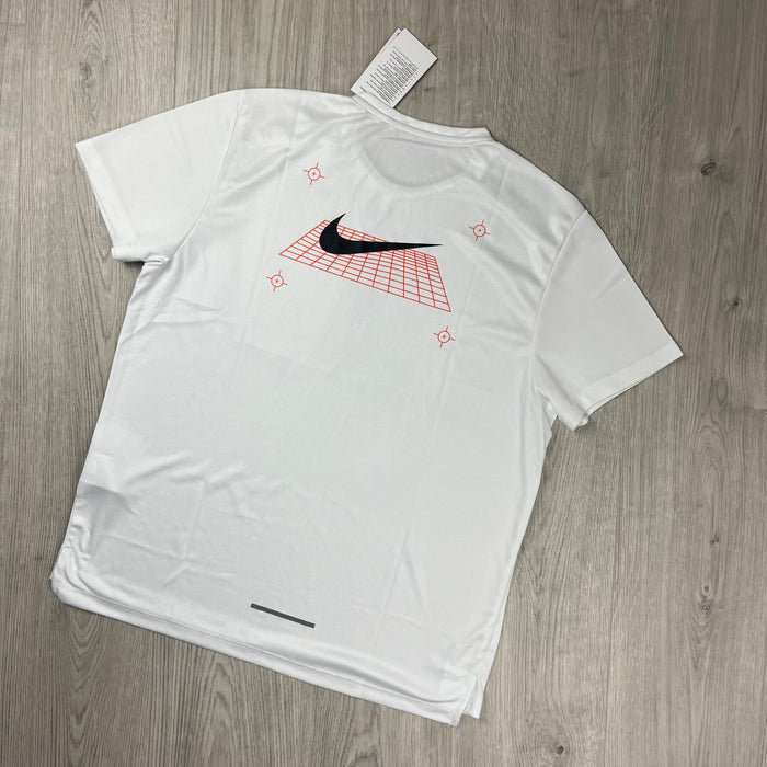 Nike Miler T-Shirt - White