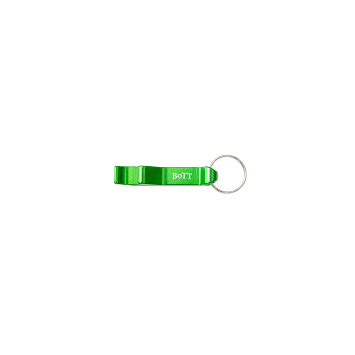 Mini Bottle Opener Keychain - Green