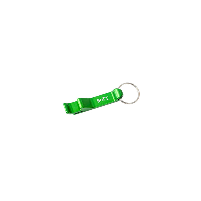 Mini Bottle Opener Keychain - Green