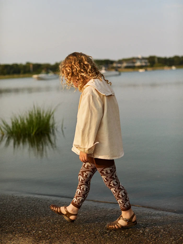 Mini Button Mushroom Leggings