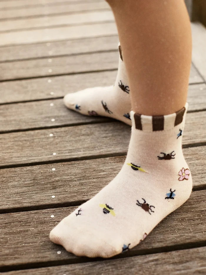 Mini Flora and Fauna Crew Sock