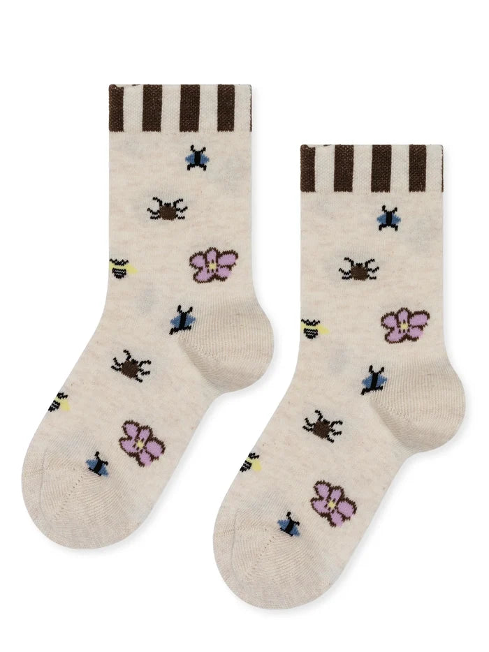 Mini Flora and Fauna Crew Sock