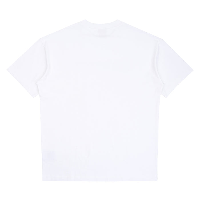 Misprint Rhinestone T-Shirt - White