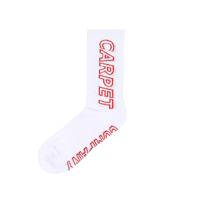 Misprint Socks - White