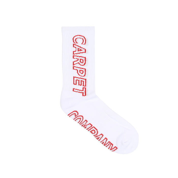 Misprint Socks - White