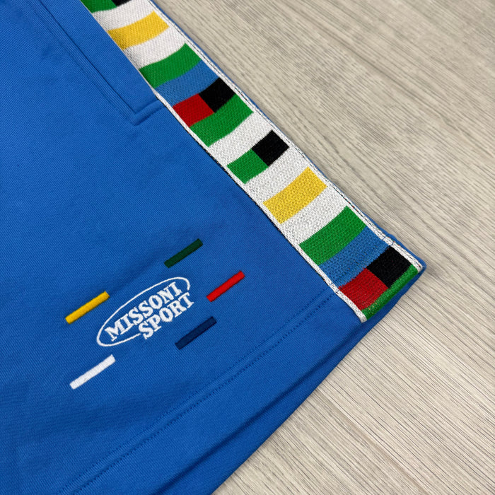 Missoni Sport Jersey Shorts - Blue