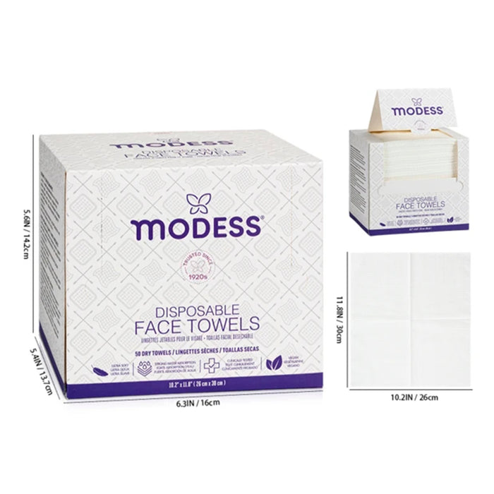 Modess Disposable Face Towel 50pcs
