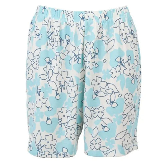 moisture wicking shorts flowers