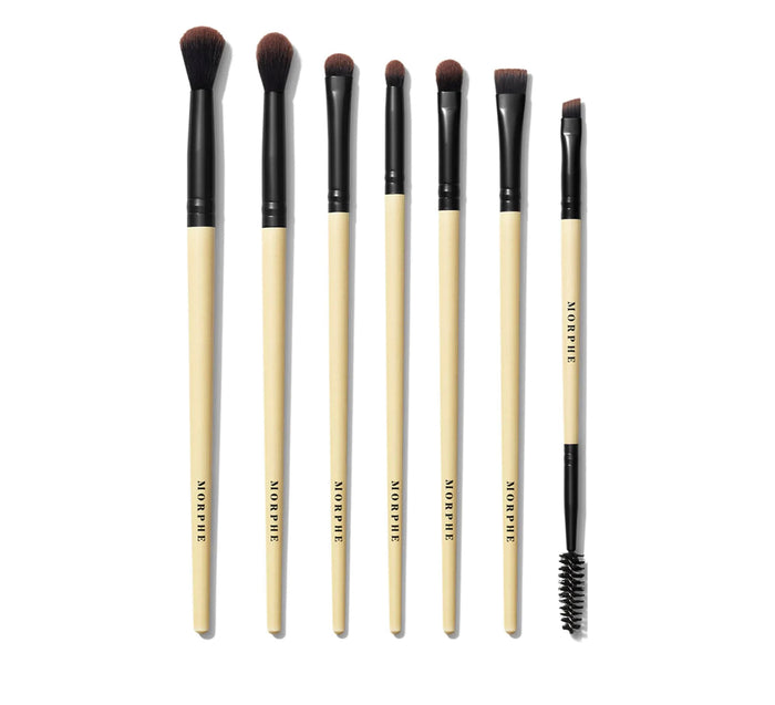 MORPHE Earth To Babe 7 Piece Bamboo Eye Brush Set