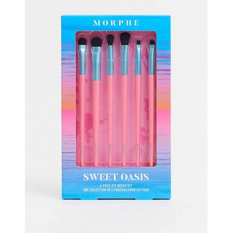 MORPHE Sweet Oasis 6 Pices Eye Brush Set مجموعة فرش مكياج العيون