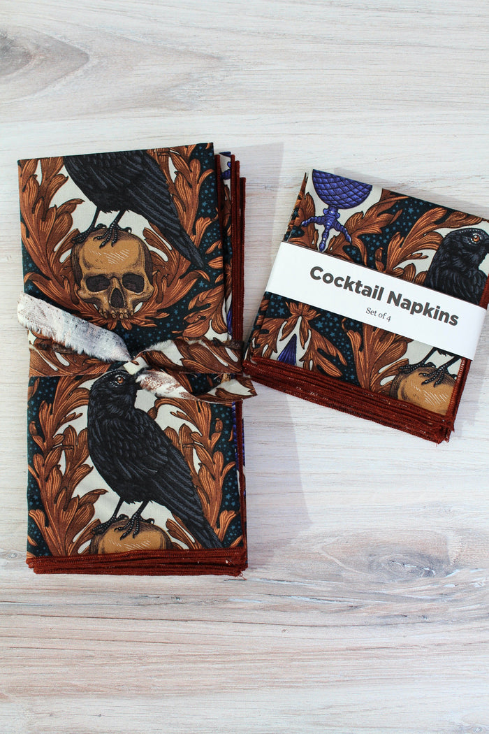 Murder of Crows Napkins