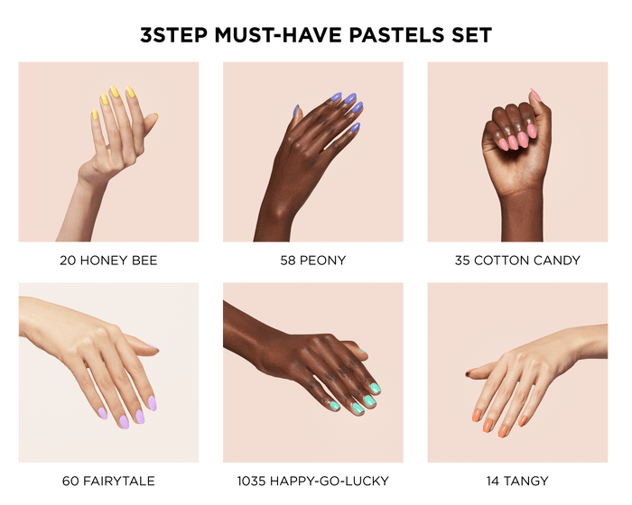Must-Have Pastels Set - Bio Seaweed Gel USA