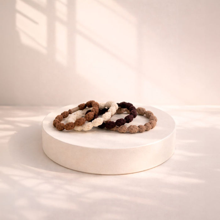 NAMISO | Zen Ties Mix 3 - 4 pk hårelastikker