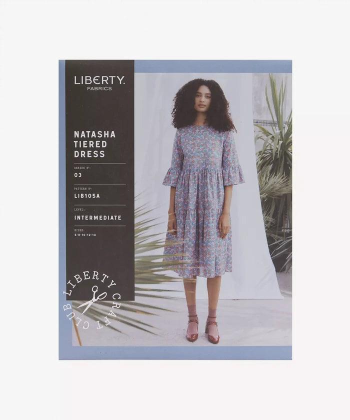 Natasha Tiered Dress Liberty Sewing Pattern