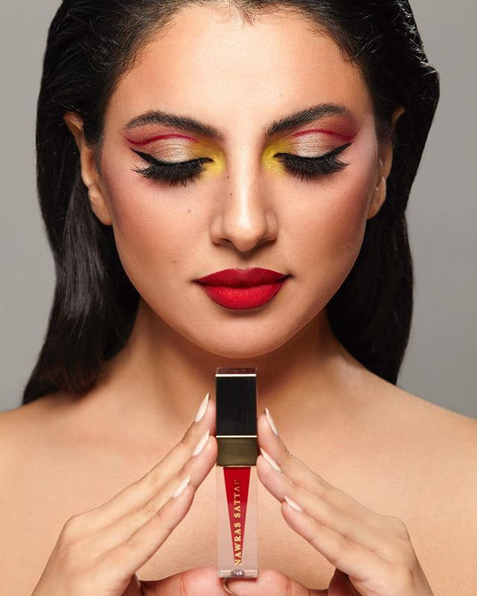 NAWRES VELMATTE Incharge ( احمر الشفاه الفيلمات من نورس ستار ( قياديه