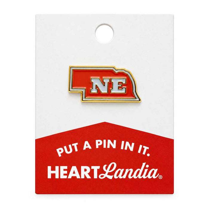 Nebraska State Pin | HEARTlandia