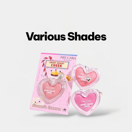 Nee Cara Be Colorful Sweet Heart Cheek ني كارا بي كولورفول سويت هارت تشيك - Princess Cosmetics Qatar