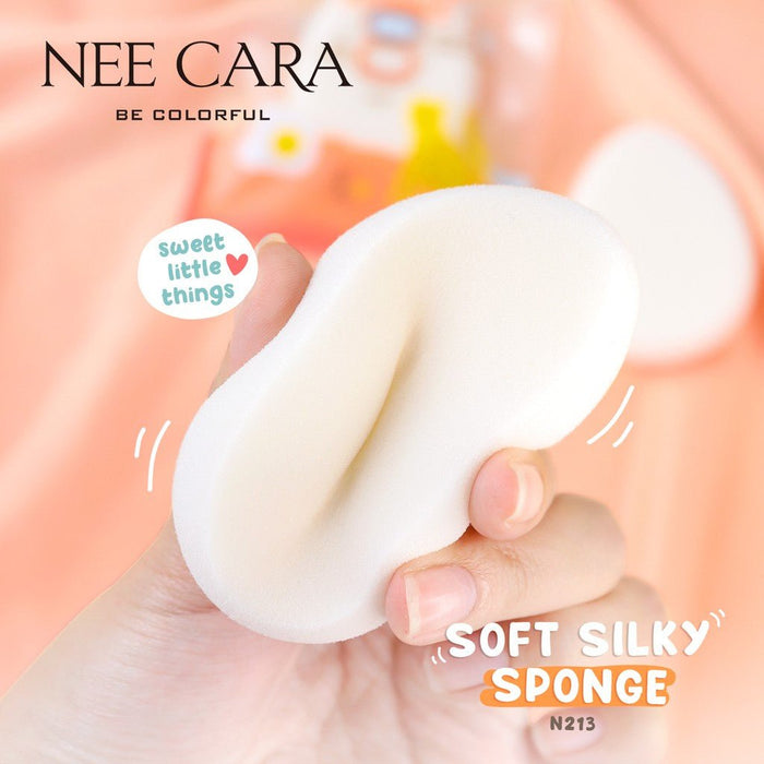 Nee Cara Soft Silky Sponge إسفنجة ني كارا الناعمة الحريرية - Princess Cosmetics Qatar
