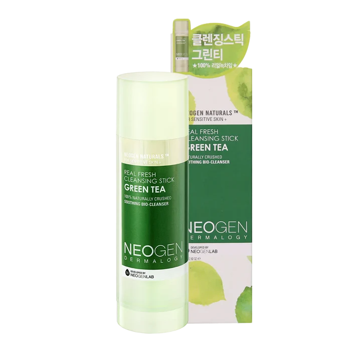 NEOGEN real fresh cleansing stick green tea عصا تنظيف البشرة بالشاي الاخضر من نيوجين