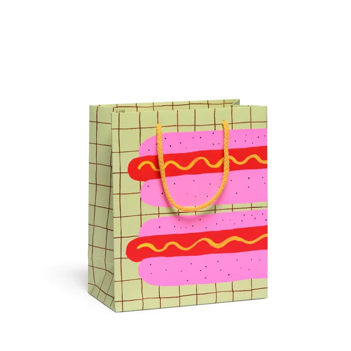 Neon Hot Dog Medium Gift Bag