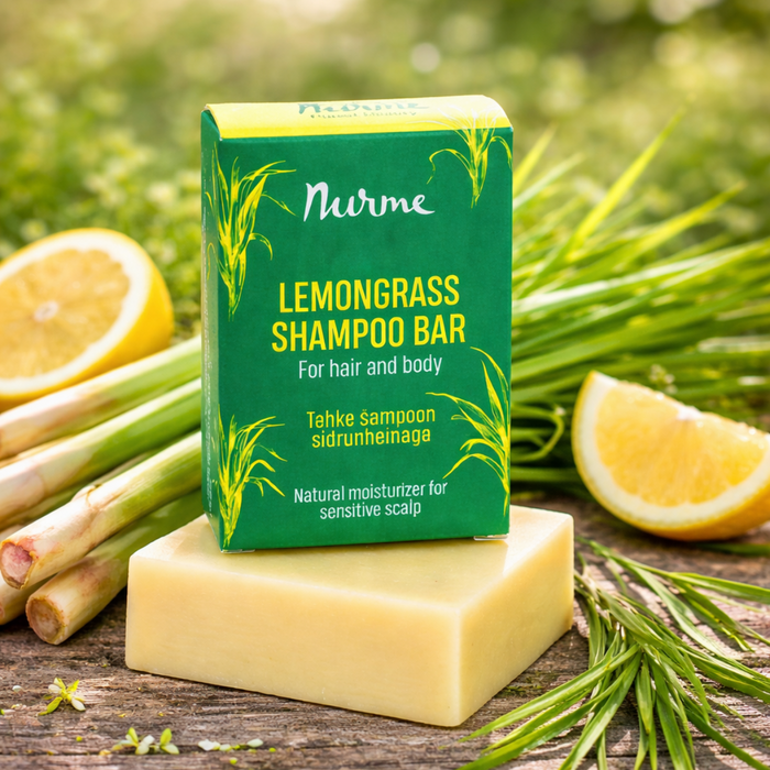 Nurme - Lemongrass - Shampoo Bar - 100 g.