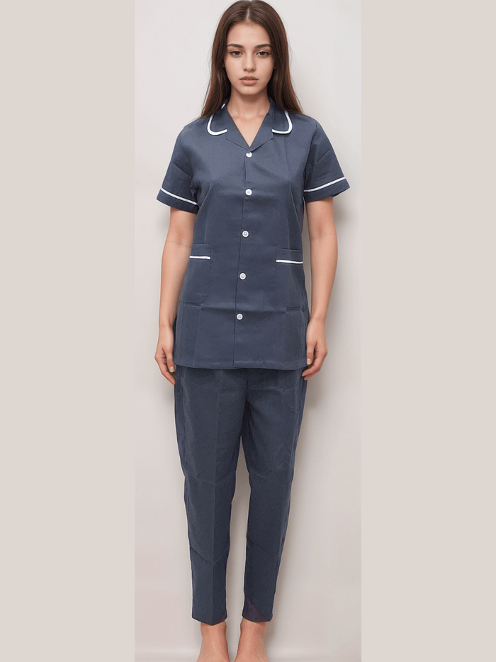 Nurse Dress Grey - J R GARMENTS