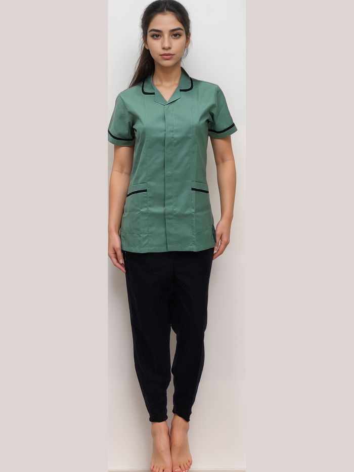 Nurse Dress Mantle & Black - J R GARMENTS