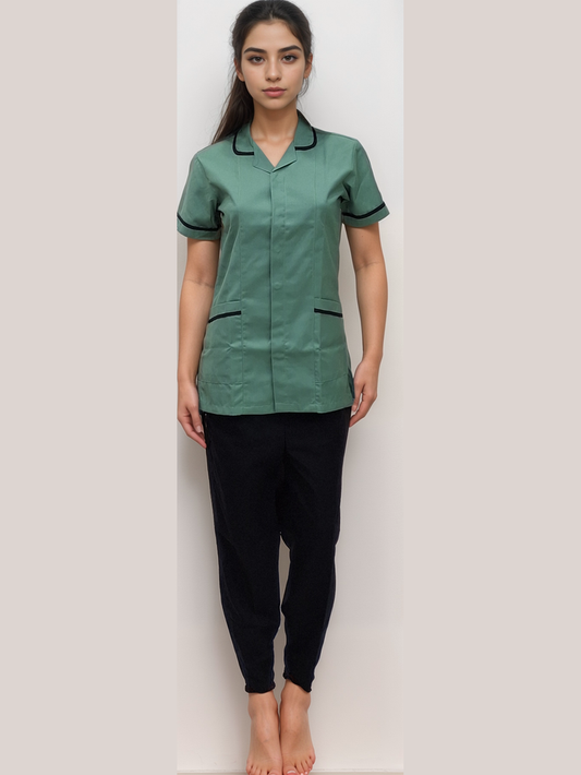 Nurse Dress Mantle & Black - J R GARMENTS