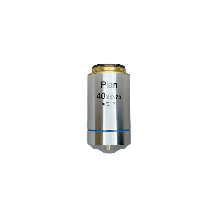 Objective Working Distance 0.72mm 40X Infinity Plan Achromatic Objective, SKU BM03023532, three quarter front view