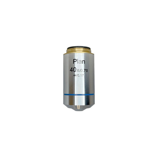 Objective Working Distance 0.72mm 40X Infinity Plan Achromatic Objective, SKU BM03023532, three quarter front view