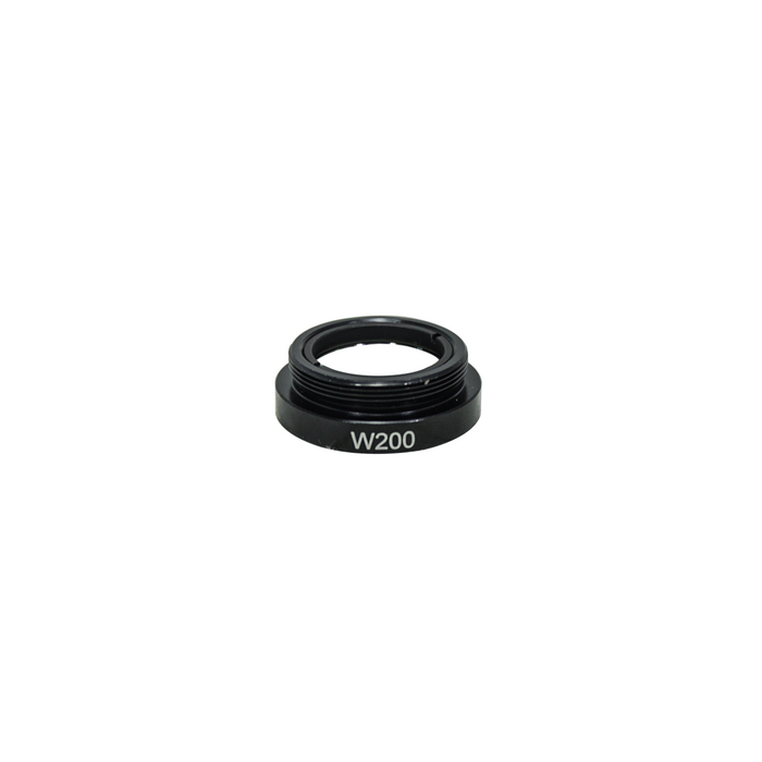 Objective Working Distance 37.5mm 2X Auxiliary Objective, SKU DM29011671, three quarter front view