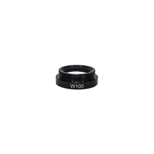 Objective Working Distance 80mm 1X Auxiliary Objective, SKU DM29011651, three quarter front view